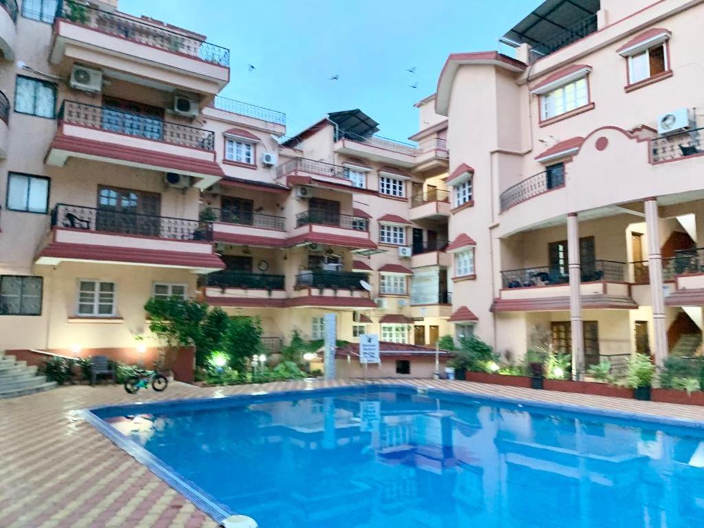 Saldanha Kyle Gardens Apartment Calangute Exterior photo