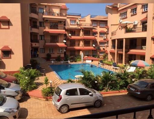 Saldanha Kyle Gardens Apartment Calangute Exterior photo